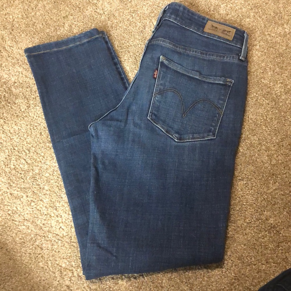 LEVI’S Mid Rise Skinny Jeans